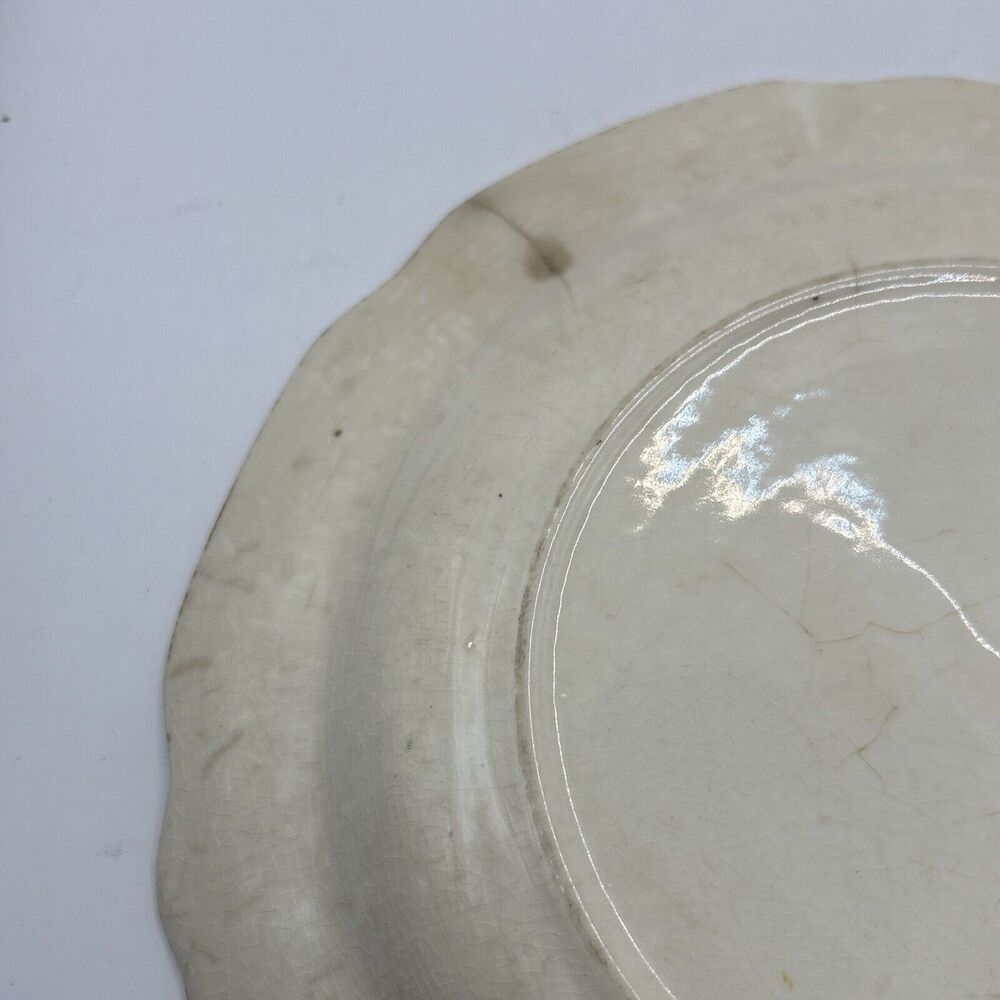 Antique 1930’s Mt Clemens MILDRED Casserole Covered Vegetable Dish And Plate - Picture 16 of 16